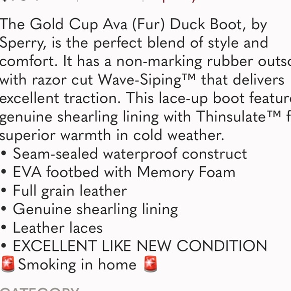 Sperry Gold cup Ava Duck brown leather boots - Picture 15 of 15